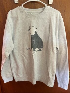 Cow Wearing The 1975 Sweater Crewneck